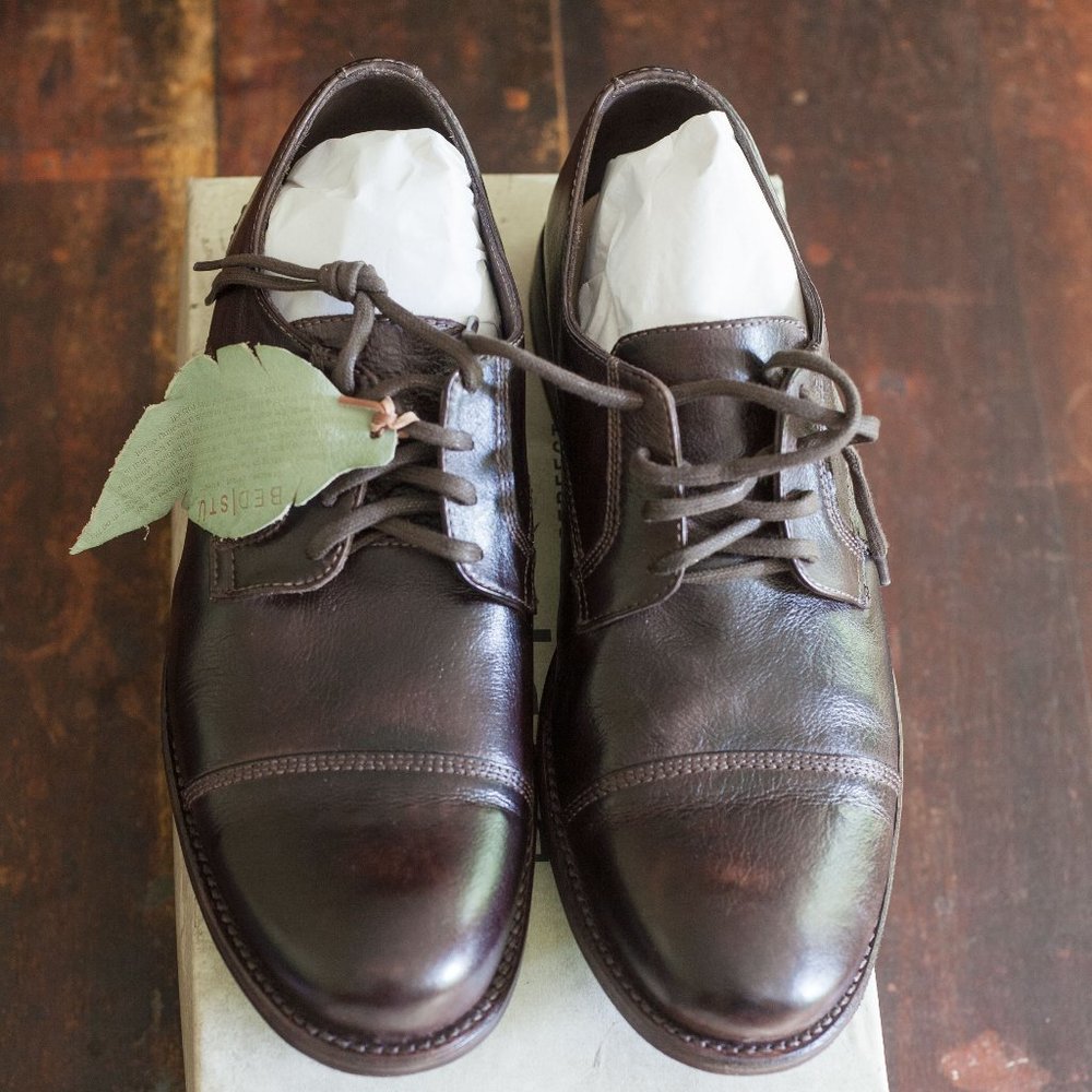 Bed|Stu Genoa Leather Cap Toe Oxford